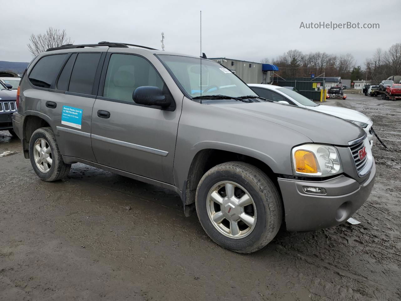 2007 Gmc Envoy  Gray vin: 1GKDT13S972165186