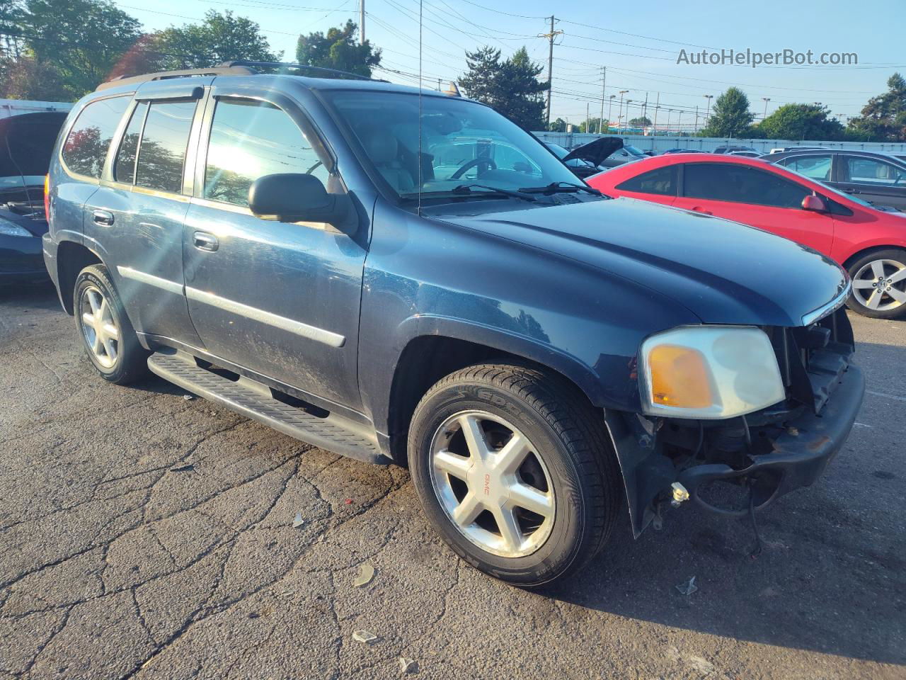 2008 Gmc Envoy  Blue vin: 1GKDT13S982179445