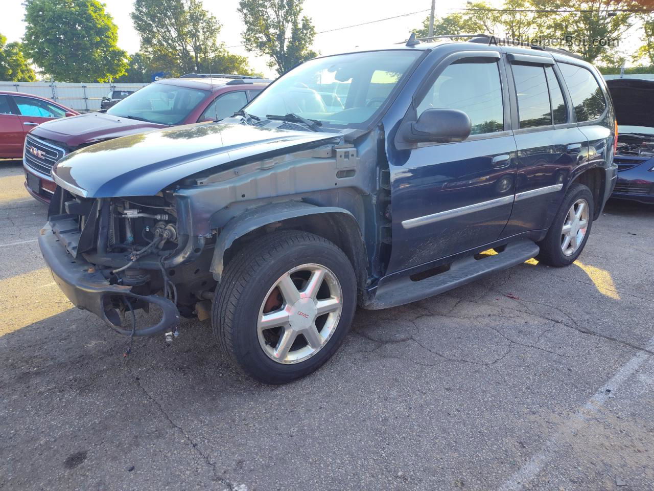 2008 Gmc Envoy  Blue vin: 1GKDT13S982179445