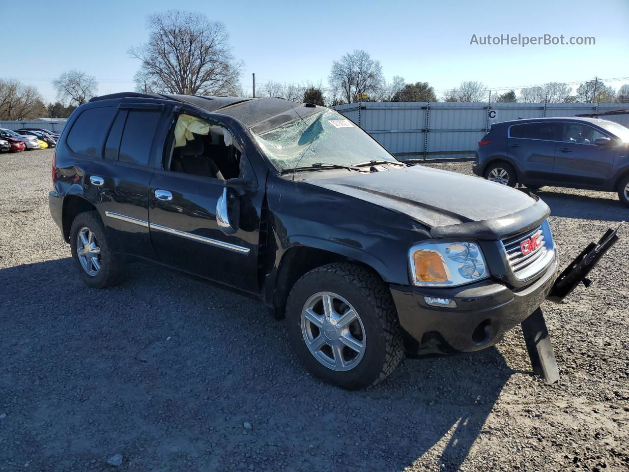 2008 Gmc Envoy  Black vin: 1GKDT13S982189912