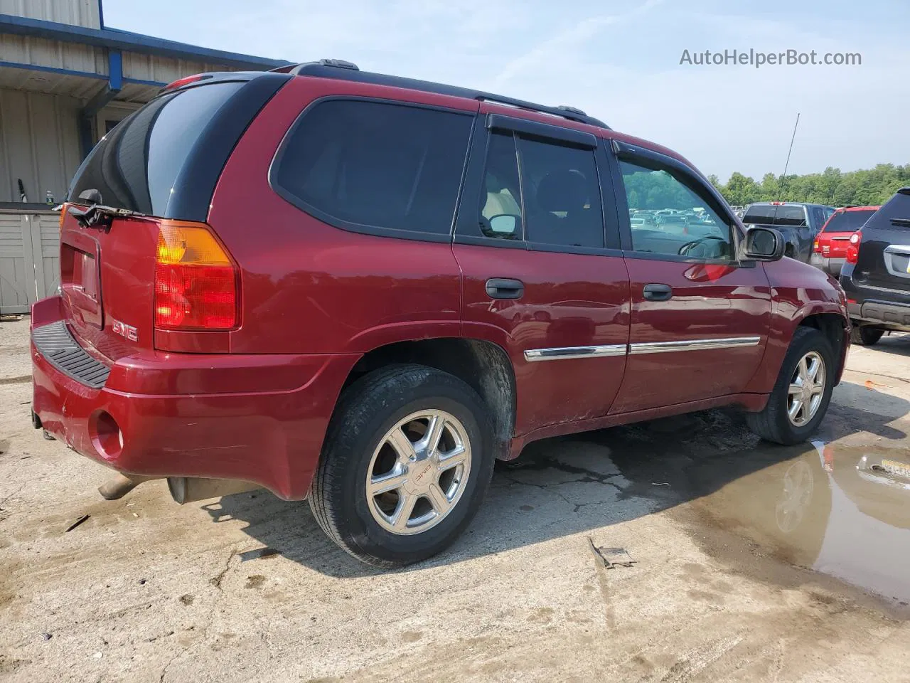 2008 Gmc Envoy  Red vin: 1GKDT13S982190560