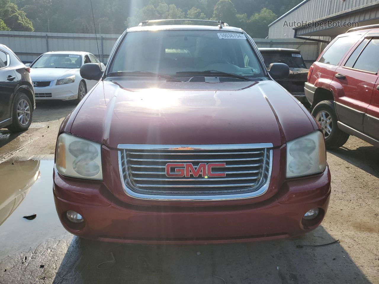 2008 Gmc Envoy  Red vin: 1GKDT13S982190560