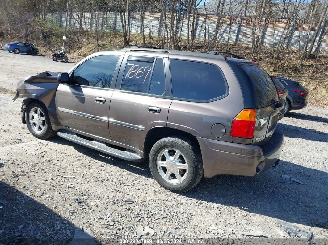 2008 Gmc Envoy Sle Brown vin: 1GKDT13S982217482