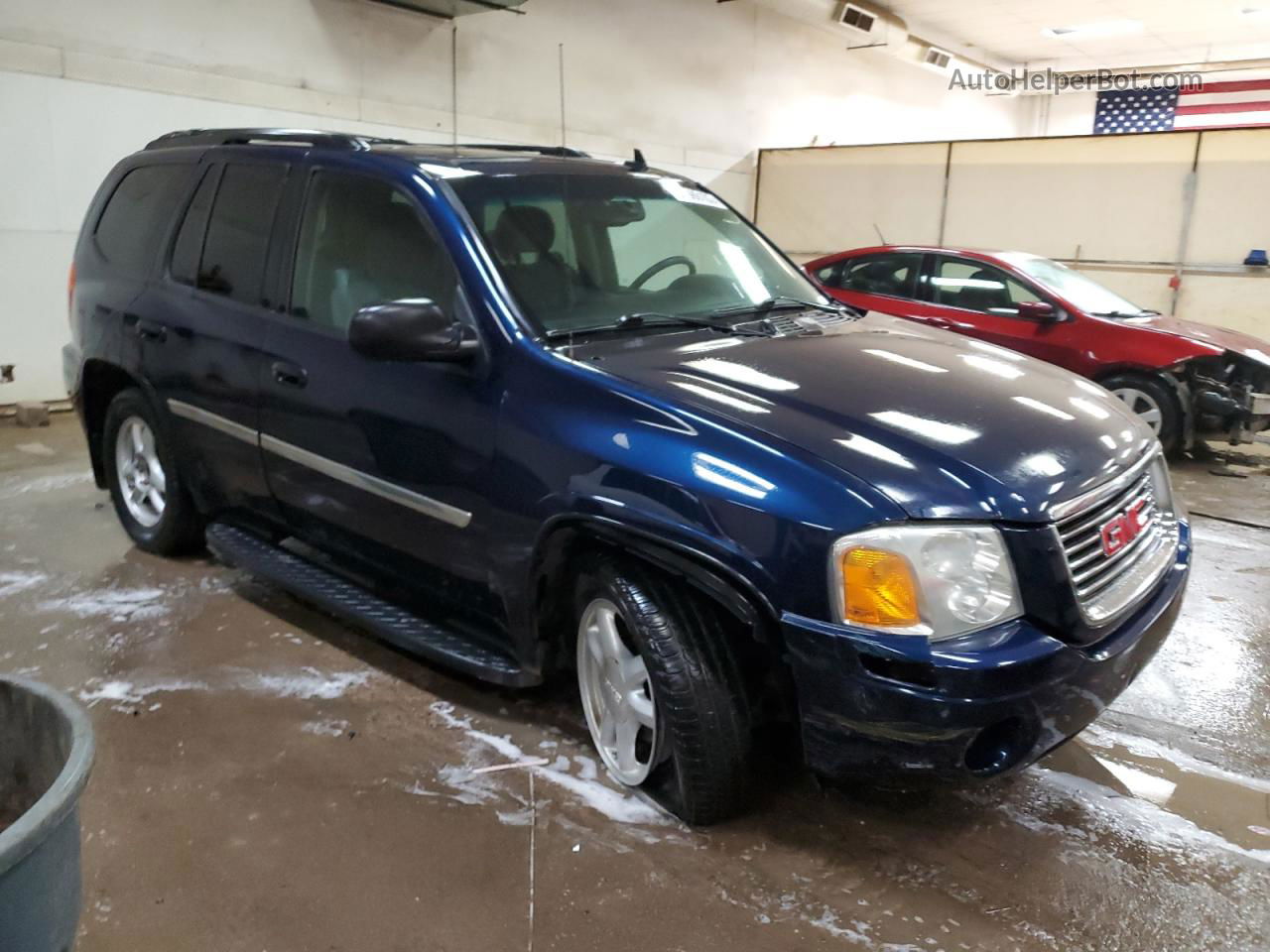 2008 Gmc Envoy  Синий vin: 1GKDT13S982258436