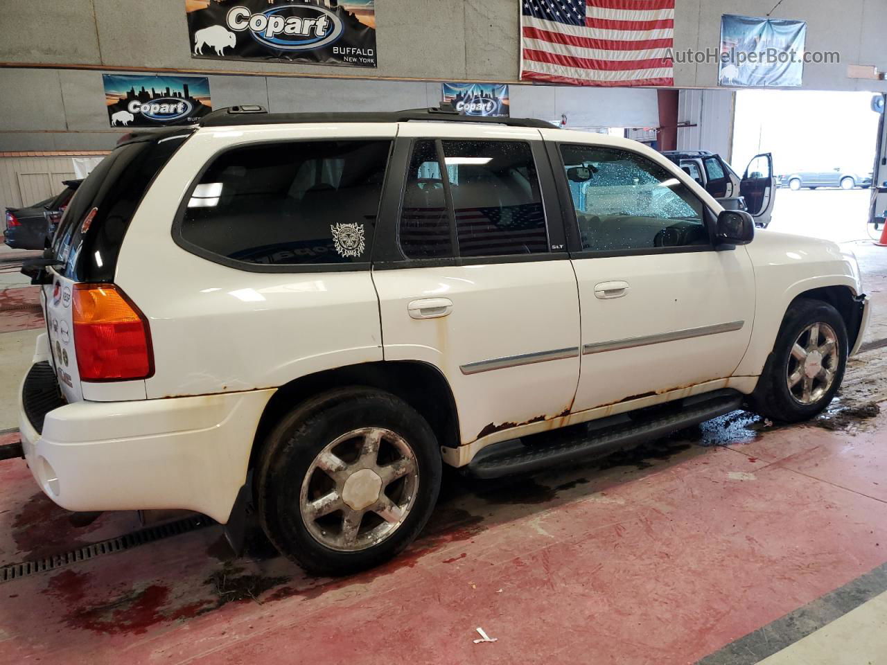 2008 Gmc Envoy  White vin: 1GKDT13S982262132