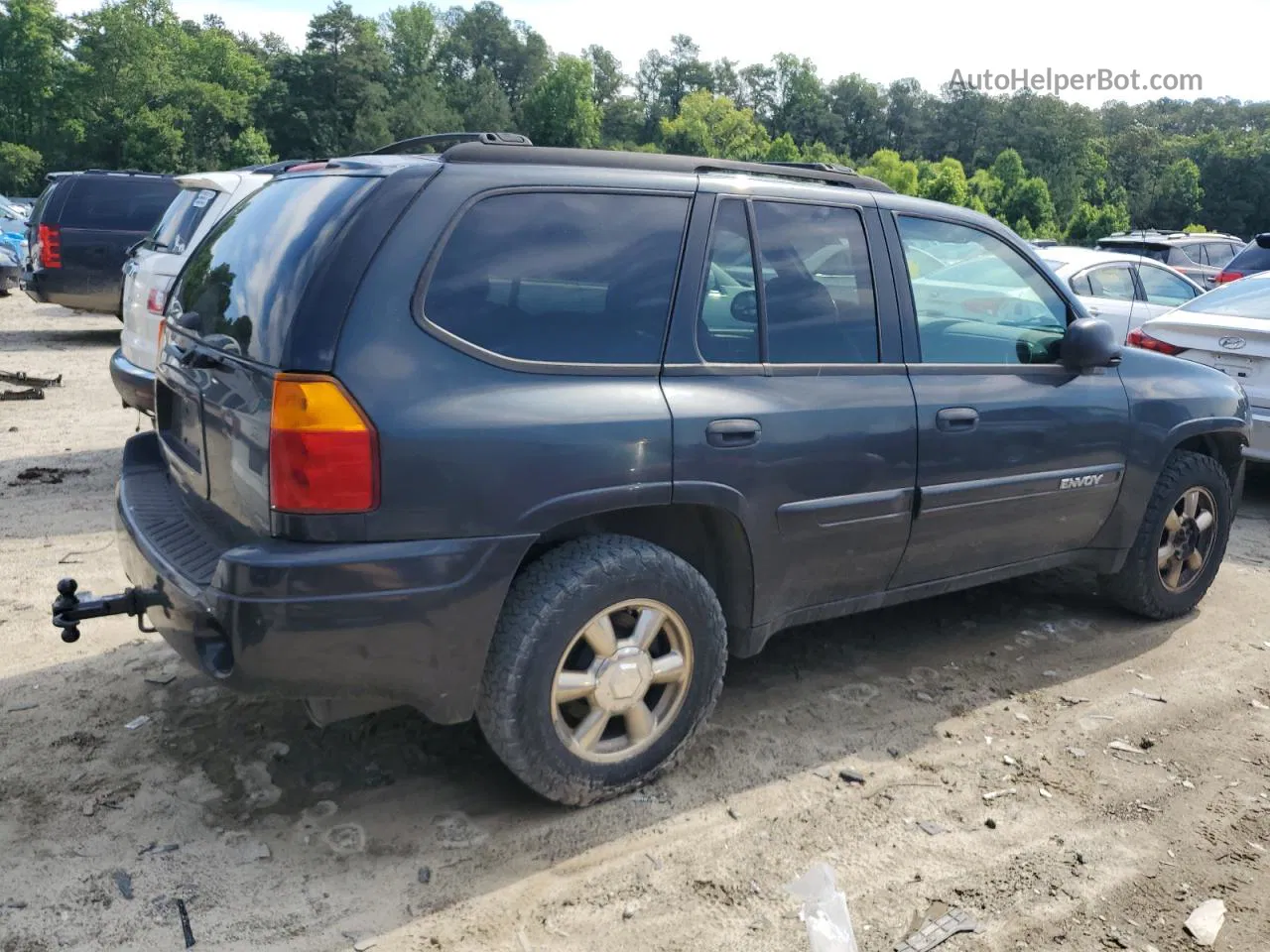 2003 Gmc Envoy  Gray vin: 1GKDT13SX32360255