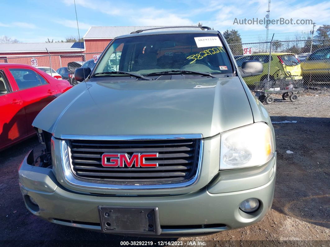 2004 Gmc Envoy Sle Зеленый vin: 1GKDT13SX42141362