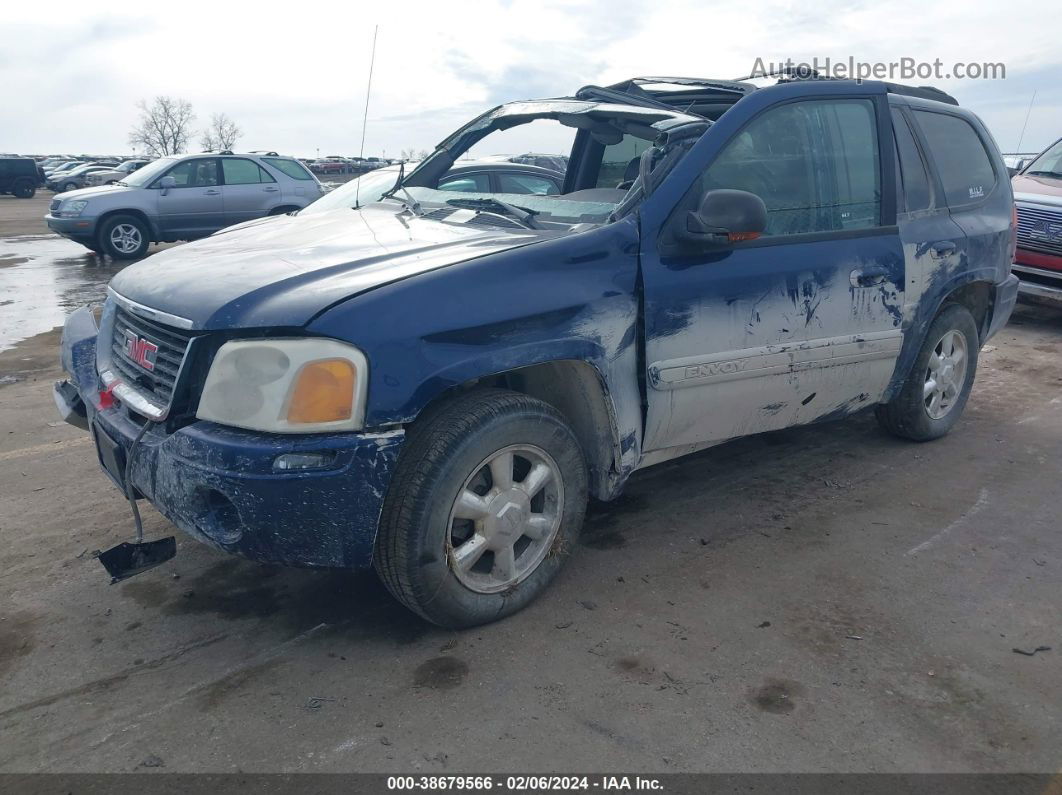 2004 Gmc Envoy Slt Blue vin: 1GKDT13SX42142771