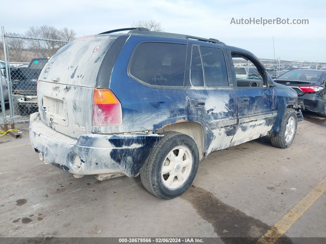 2004 Gmc Envoy Slt Blue vin: 1GKDT13SX42142771