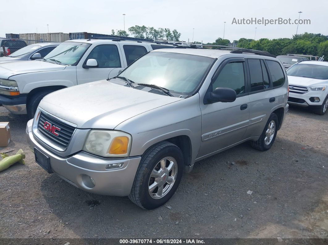 2004 Gmc Envoy Sle Silver vin: 1GKDT13SX42144388