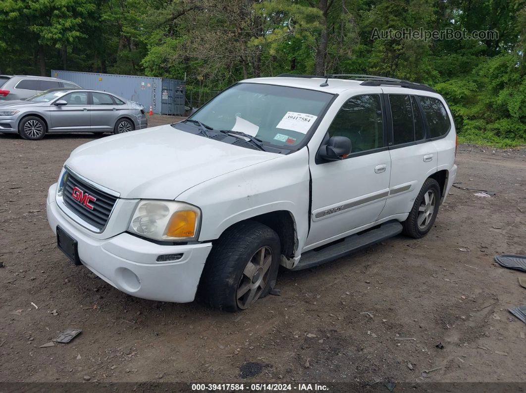 2004 Gmc Envoy Slt White vin: 1GKDT13SX42249738