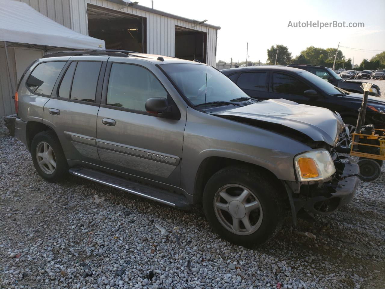 2005 Gmc Envoy  Gray vin: 1GKDT13SX52257680