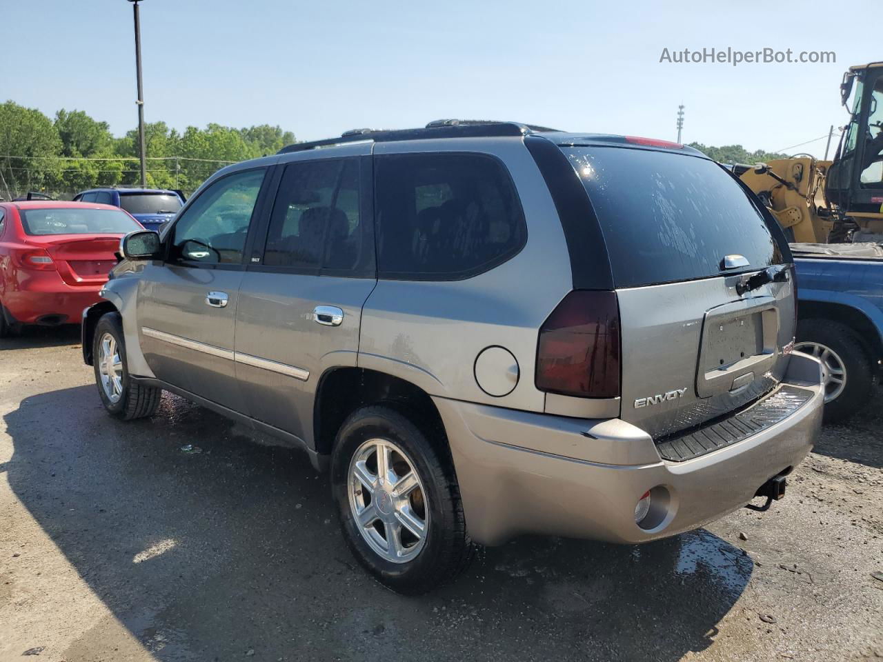 2007 Gmc Envoy  Серебряный vin: 1GKDT13SX72115297