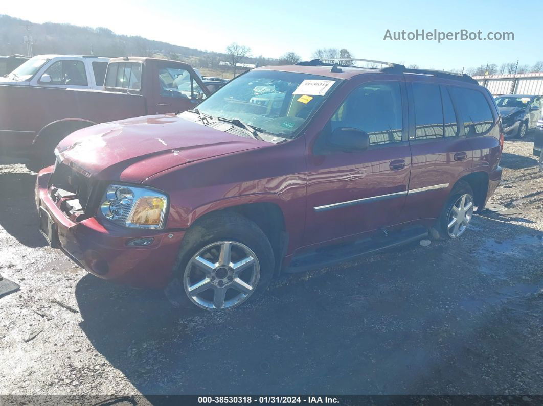 2007 Gmc Envoy Slt Темно-бордовый vin: 1GKDT13SX72131838