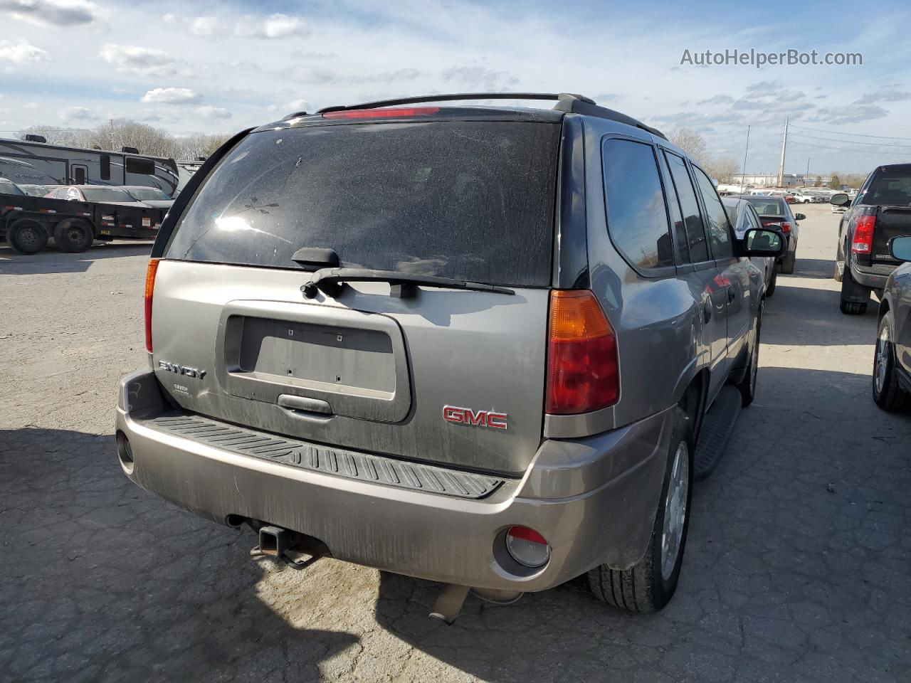 2007 Gmc Envoy  Серый vin: 1GKDT13SX72177167