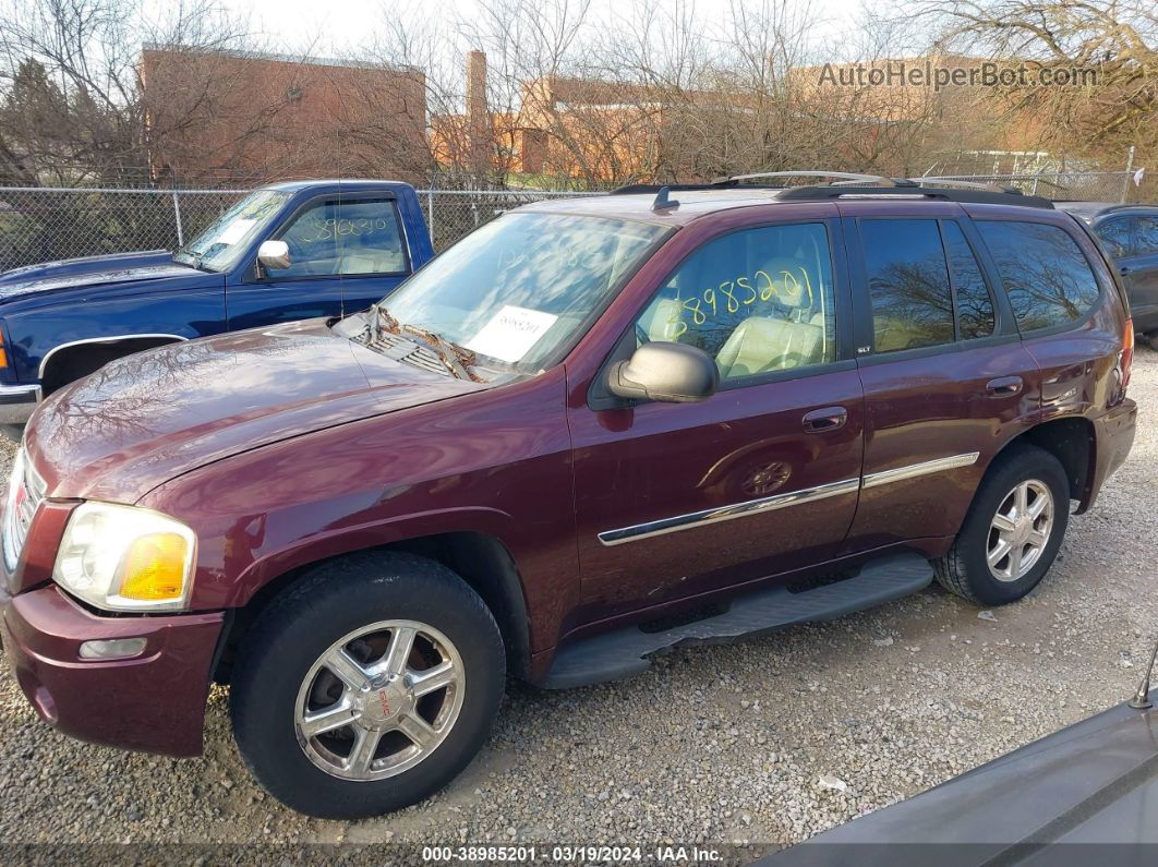 2007 Gmc Envoy Slt Burgundy vin: 1GKDT13SX72189724