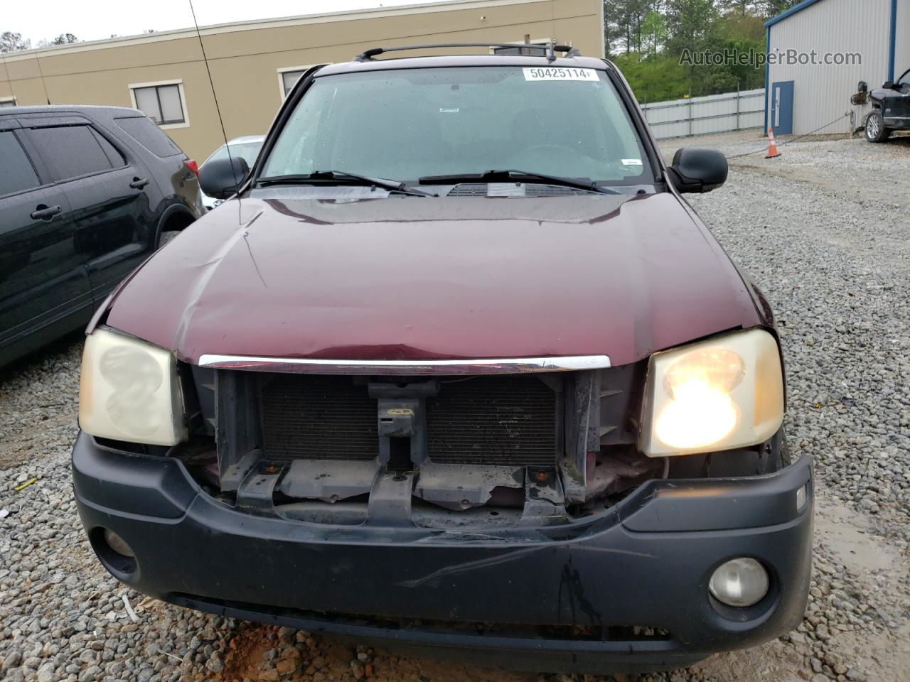 2007 Gmc Envoy  Burgundy vin: 1GKDT13SX72201788