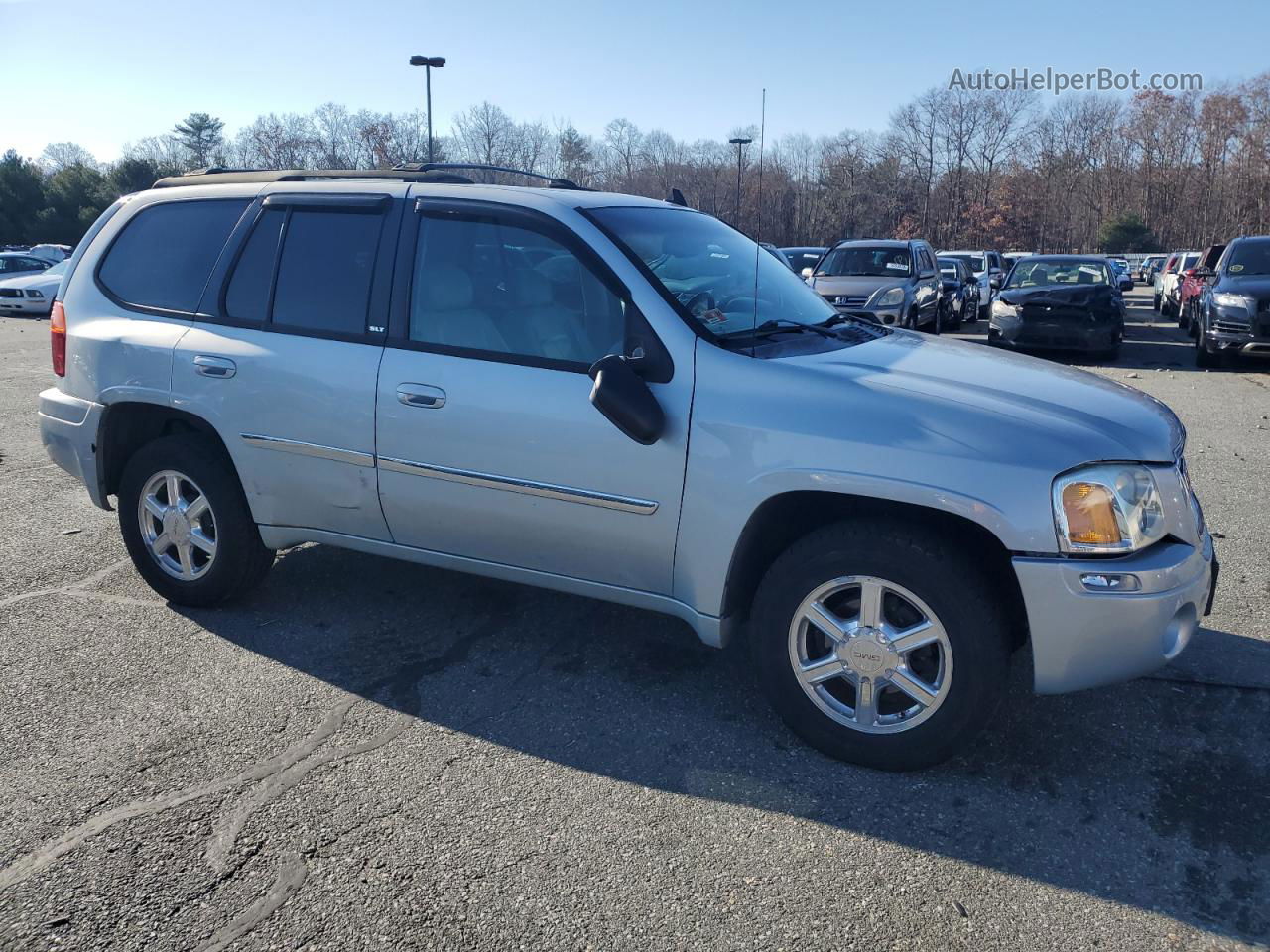 2007 Gmc Envoy  Серебряный vin: 1GKDT13SX72282405