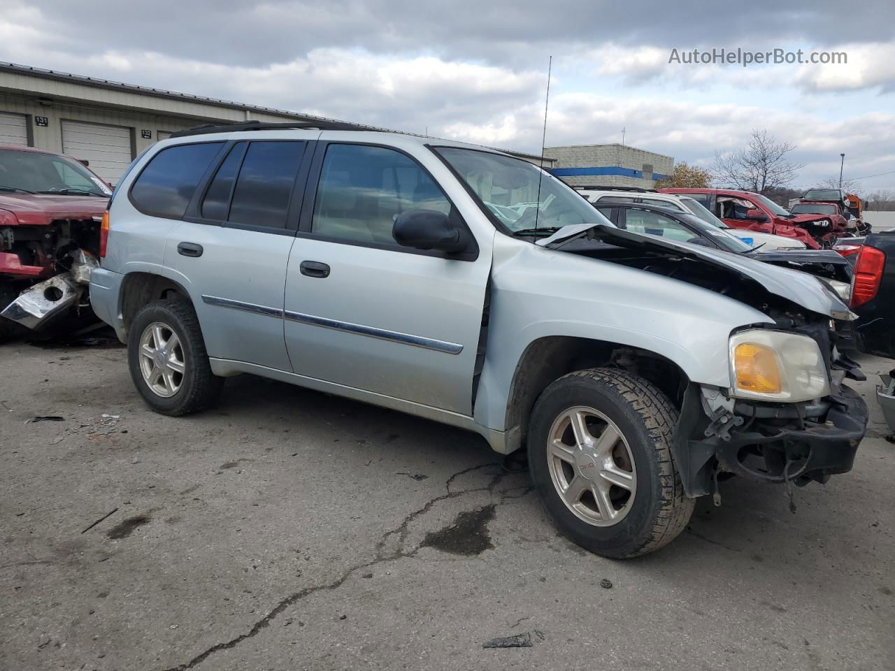 2008 Gmc Envoy  Серебряный vin: 1GKDT13SX82103457