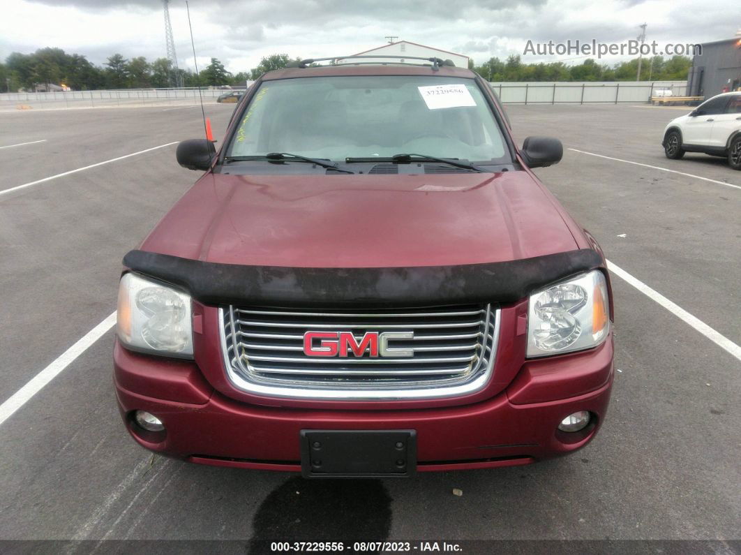 2008 Gmc Envoy Slt Burgundy vin: 1GKDT13SX82146714