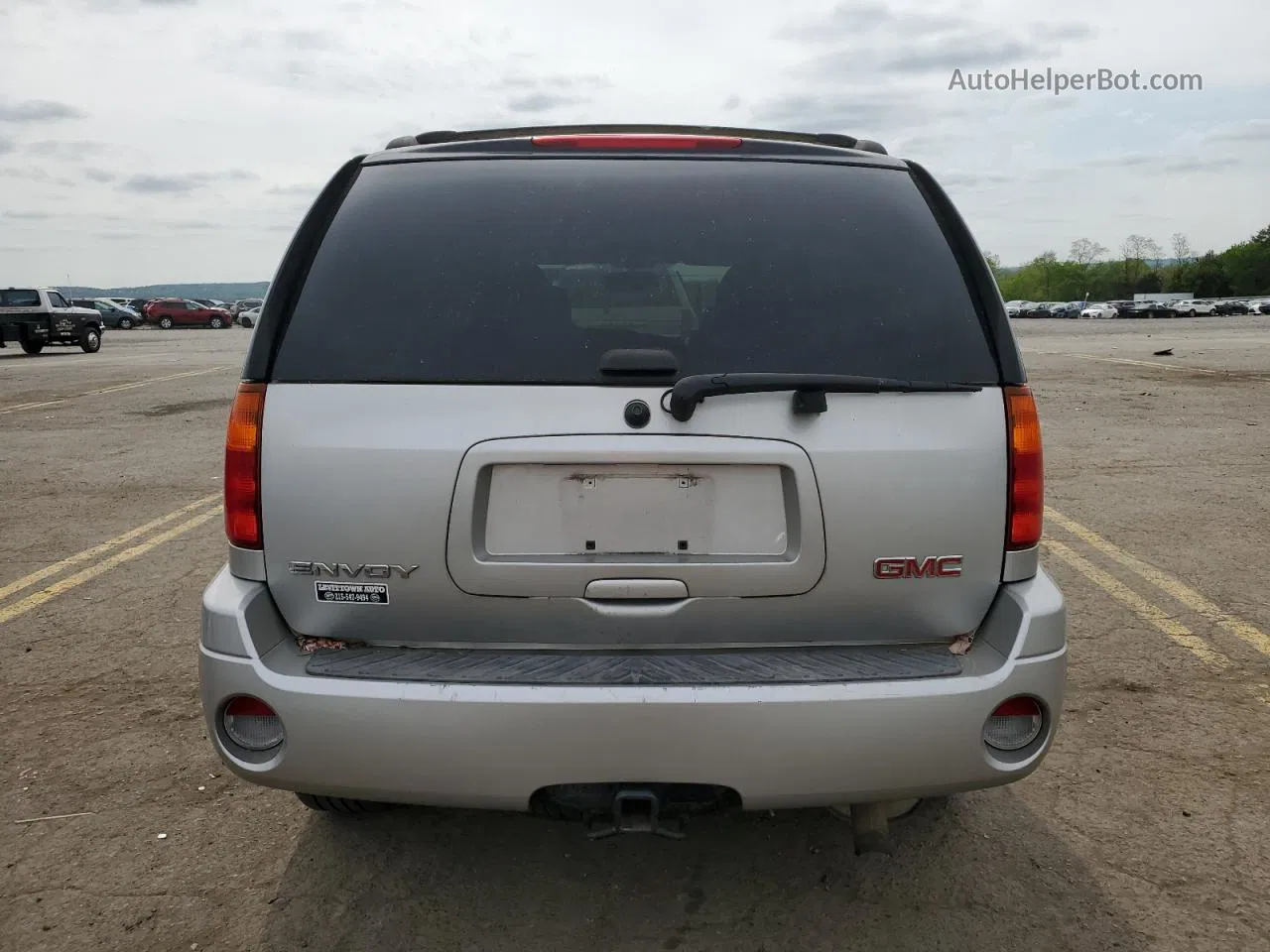 2008 Gmc Envoy  Silver vin: 1GKDT13SX82168356