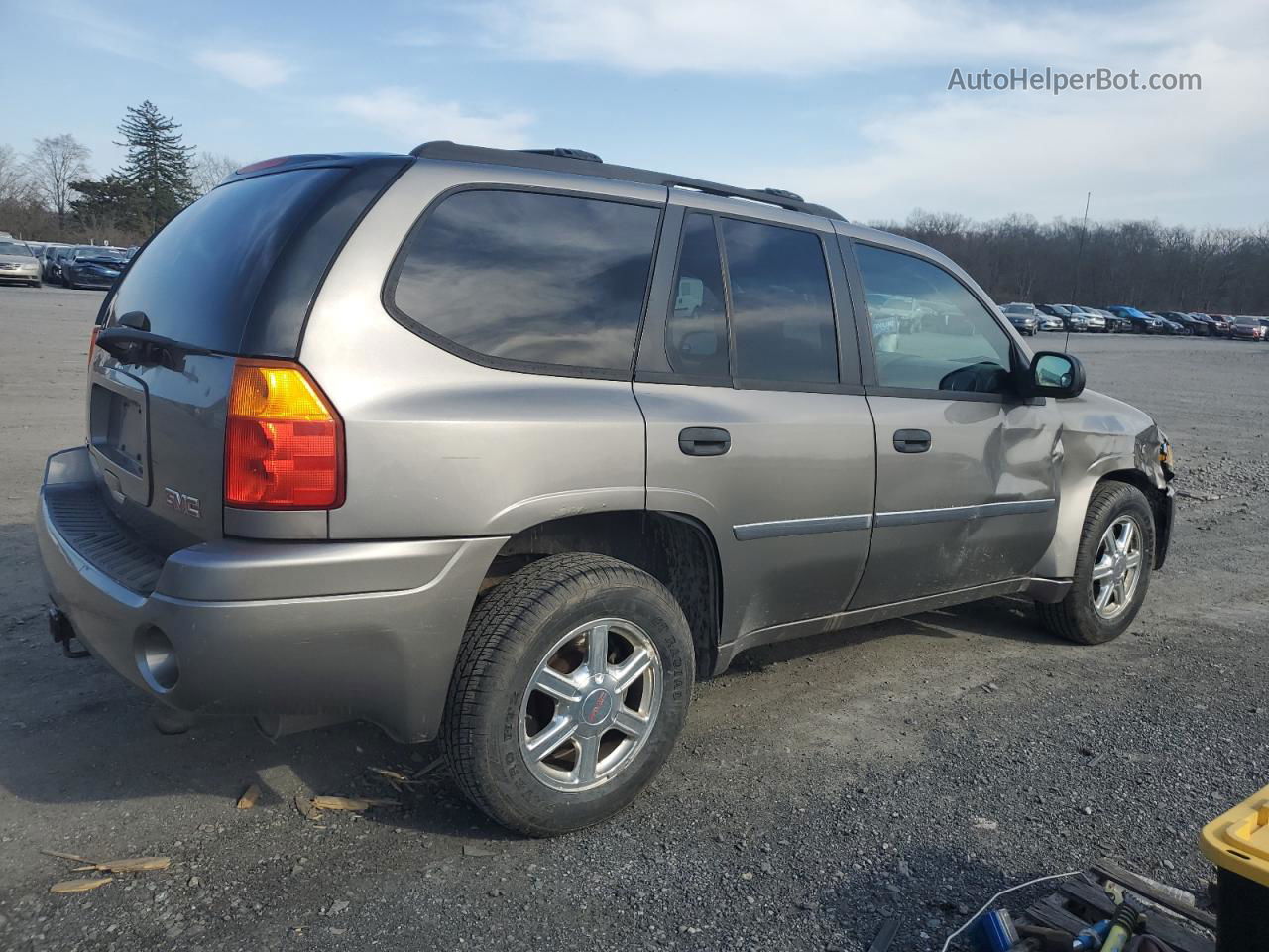 2008 Gmc Envoy  Silver vin: 1GKDT13SX82176182