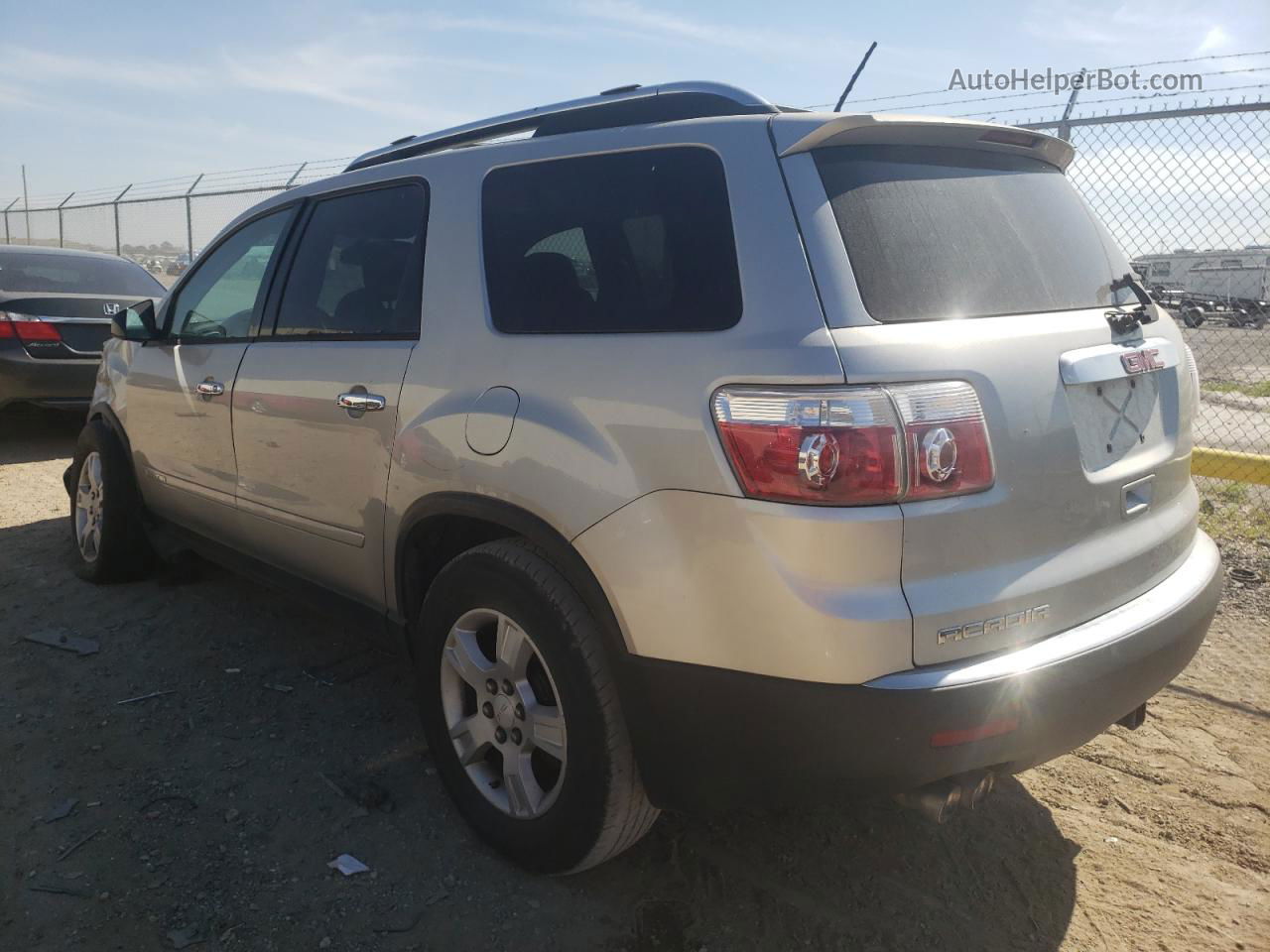 2007 Gmc Acadia Sle Silver vin: 1GKER13717J114365