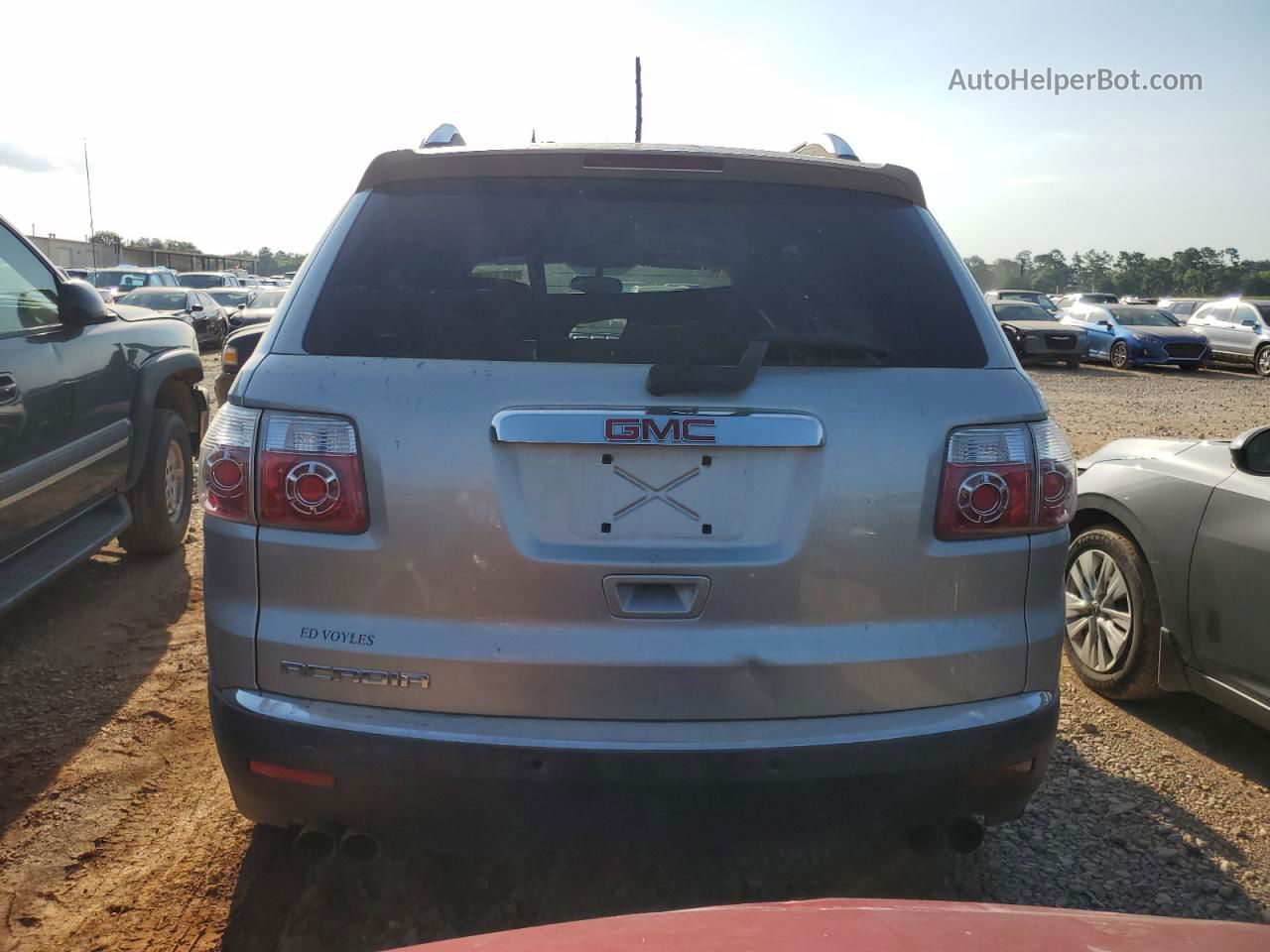 2007 Gmc Acadia Sle Silver vin: 1GKER13717J144286