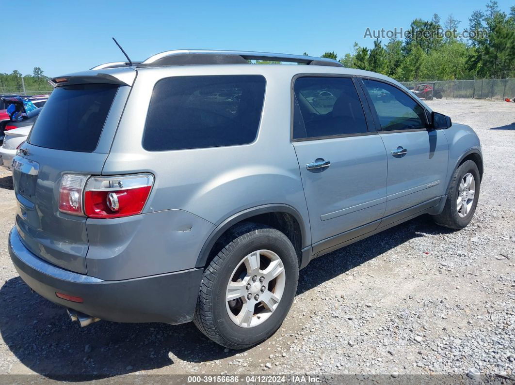 2007 Gmc Acadia Sle-1 Light Blue vin: 1GKER13717J164702