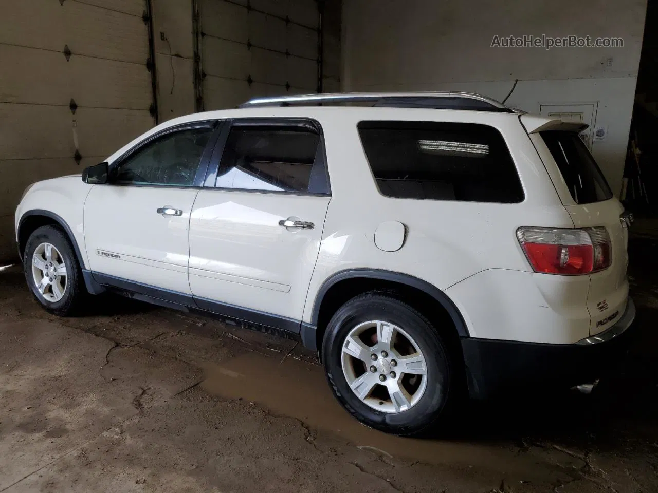 2007 Gmc Acadia Sle Белый vin: 1GKER13727J108333