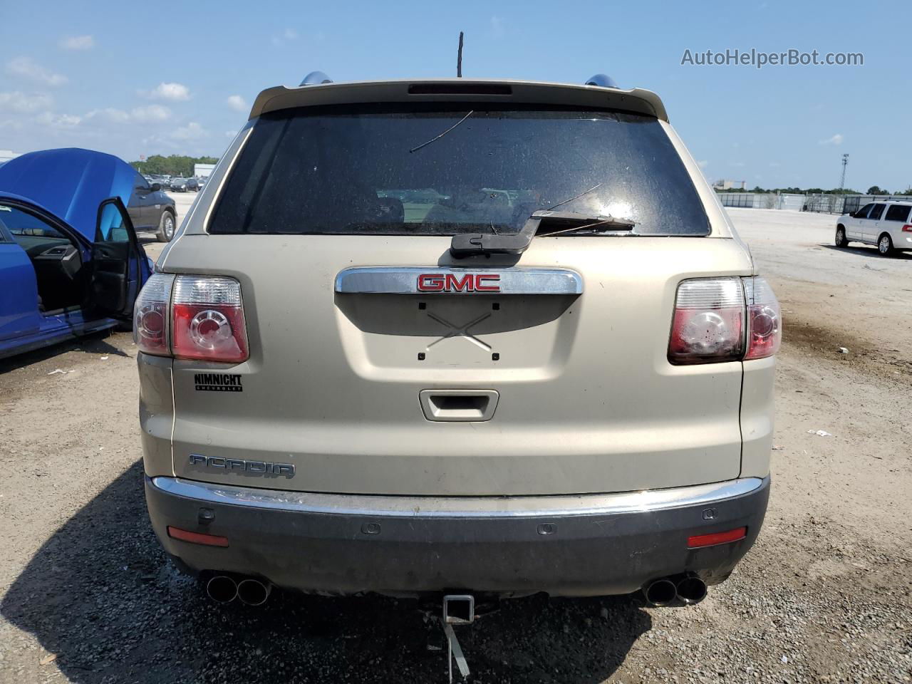 2007 Gmc Acadia Sle Желто-коричневый vin: 1GKER13727J147584