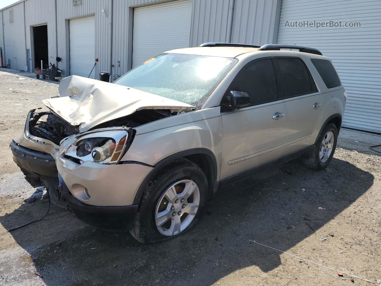 2007 Gmc Acadia Sle Tan vin: 1GKER13727J147584