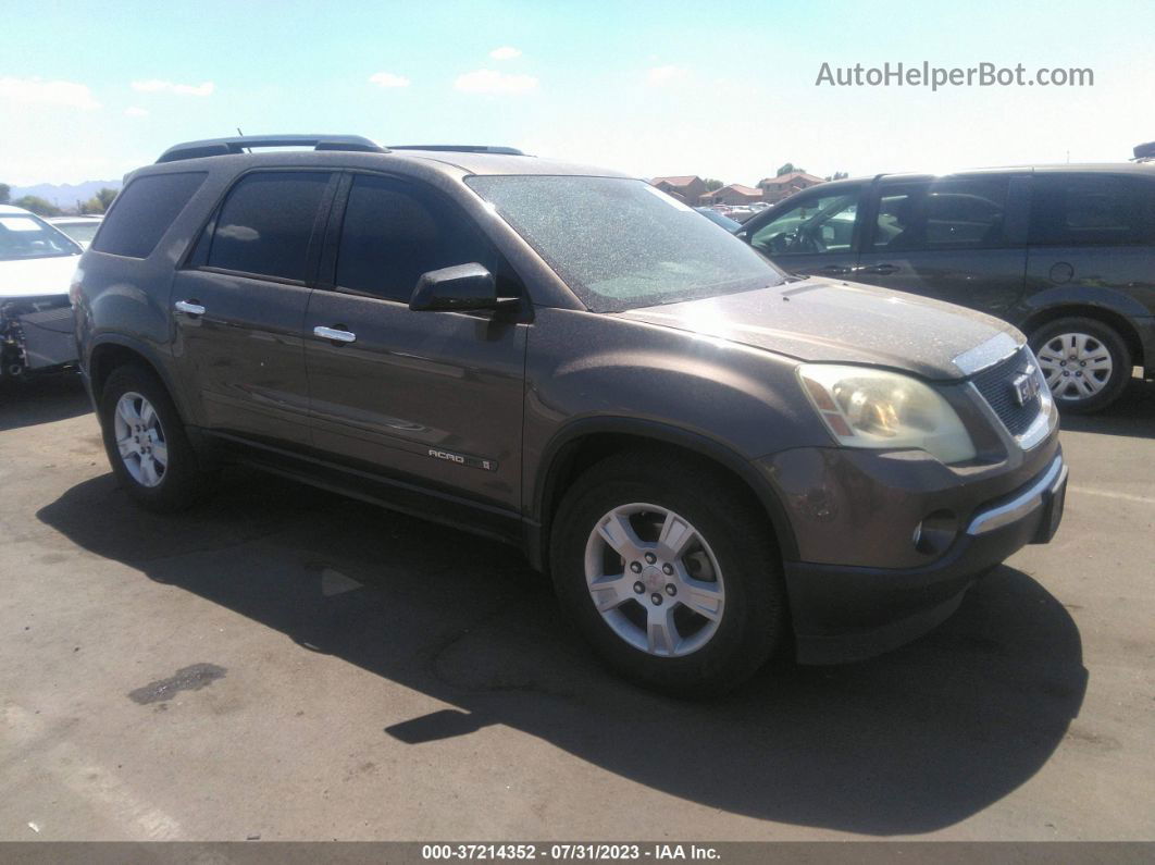 2007 Gmc Acadia Sle Серый vin: 1GKER13737J110463