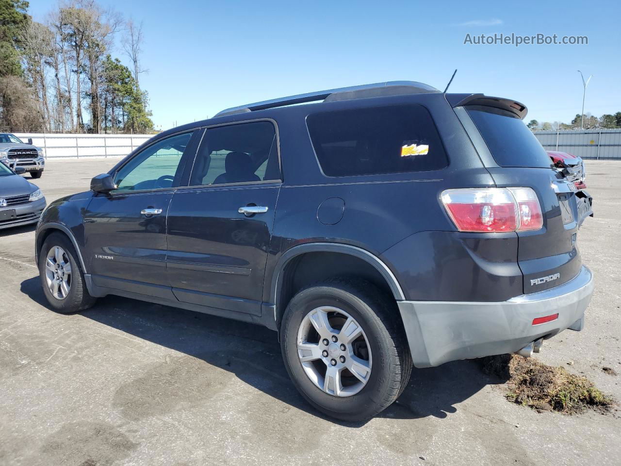 2007 Gmc Acadia Sle Charcoal vin: 1GKER13737J127036