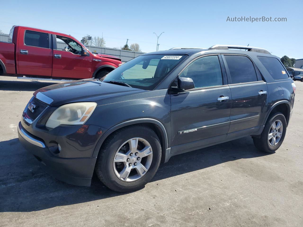 2007 Gmc Acadia Sle Charcoal vin: 1GKER13737J127036