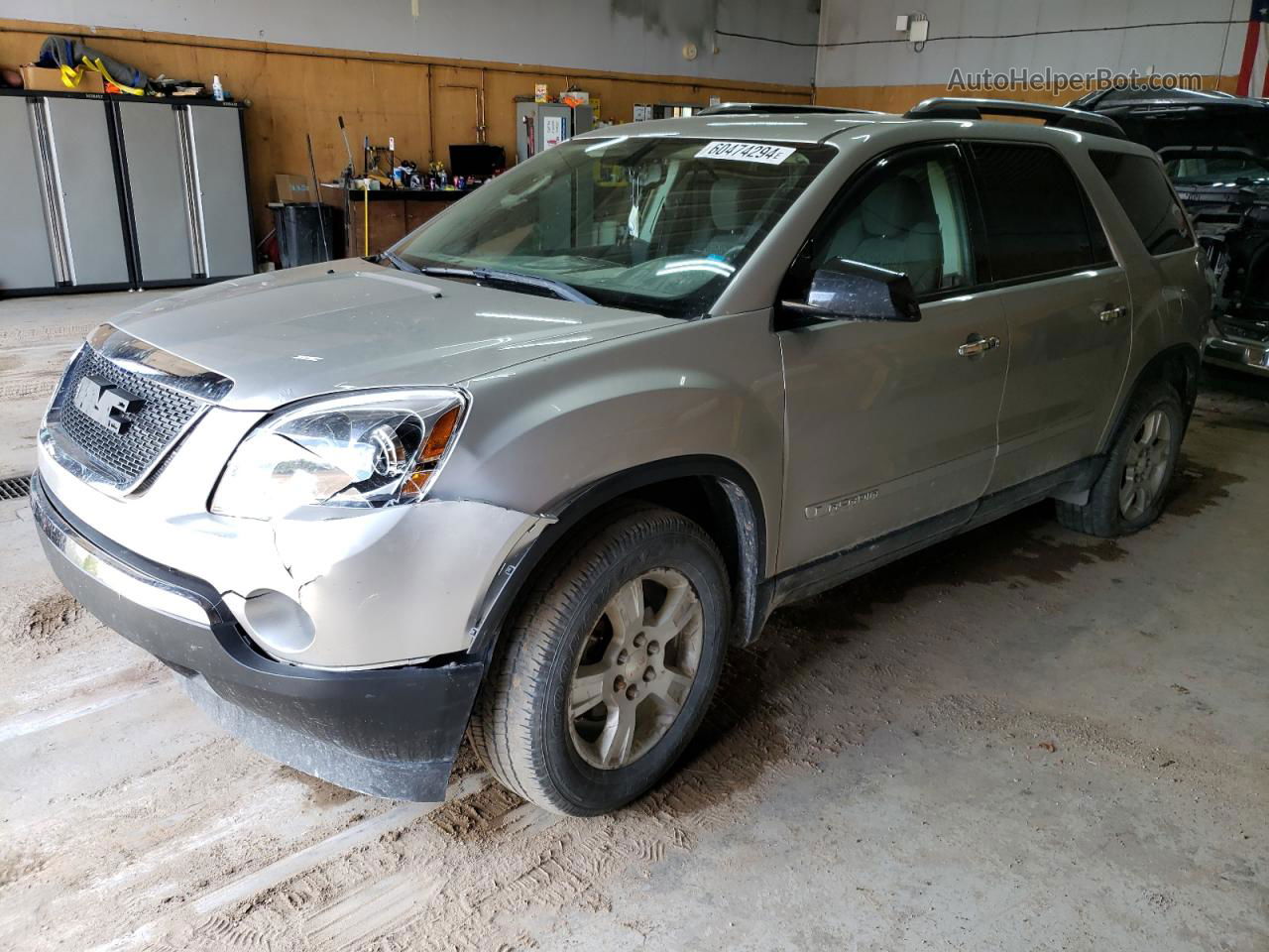 2007 Gmc Acadia Sle Серебряный vin: 1GKER13737J138408