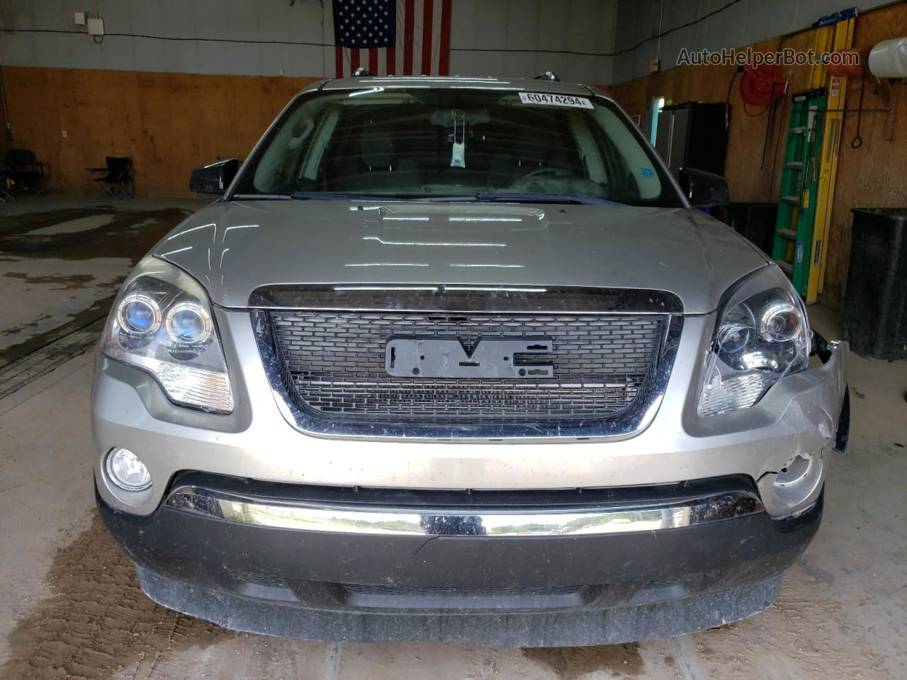 2007 Gmc Acadia Sle Silver vin: 1GKER13737J138408