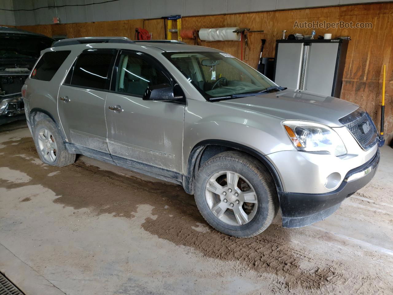 2007 Gmc Acadia Sle Silver vin: 1GKER13737J138408