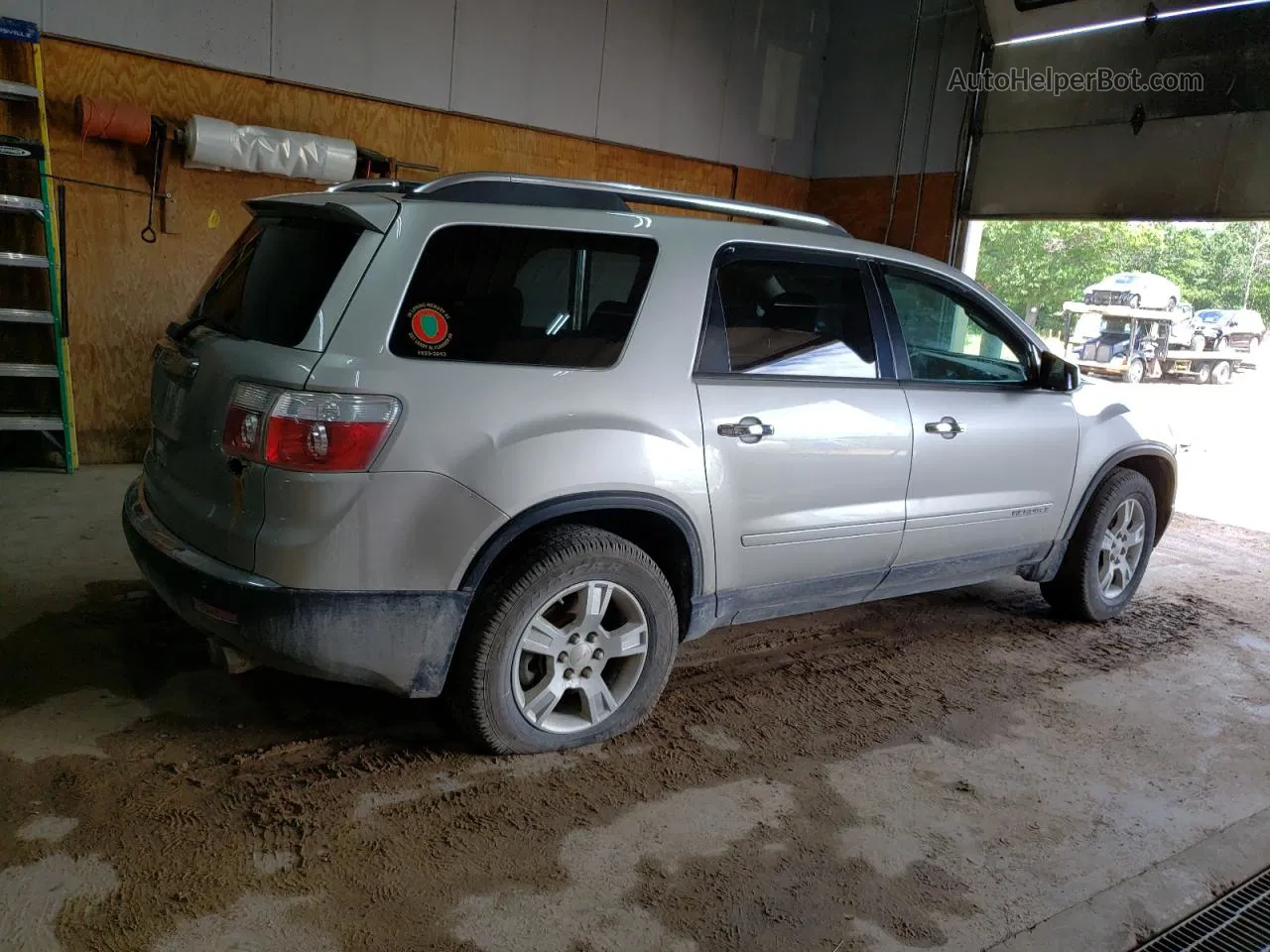 2007 Gmc Acadia Sle Silver vin: 1GKER13737J138408