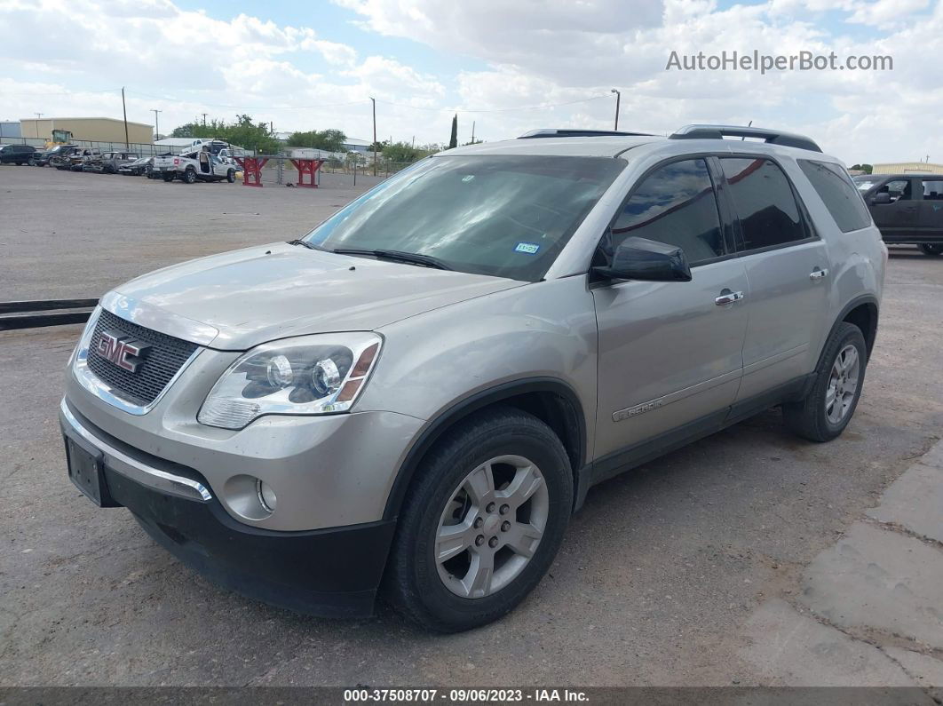 2007 Gmc Acadia Sle Silver vin: 1GKER13757J163813