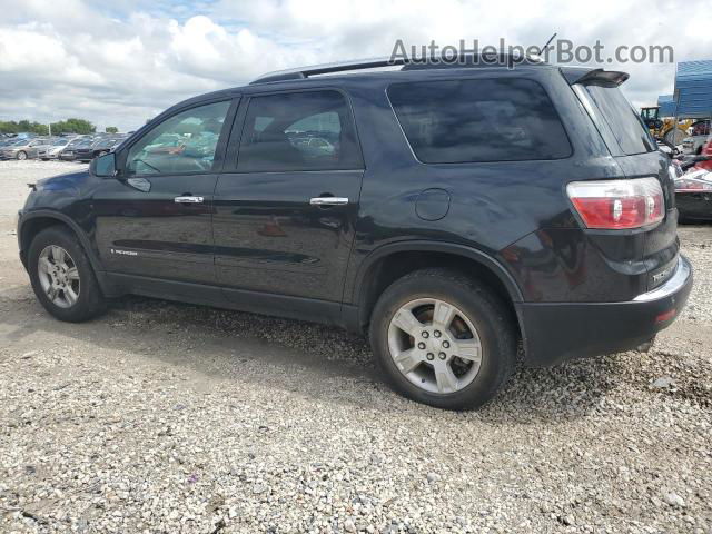 2007 Gmc Acadia Sle Black vin: 1GKER13777J103368