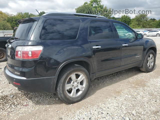 2007 Gmc Acadia Sle Black vin: 1GKER13777J103368