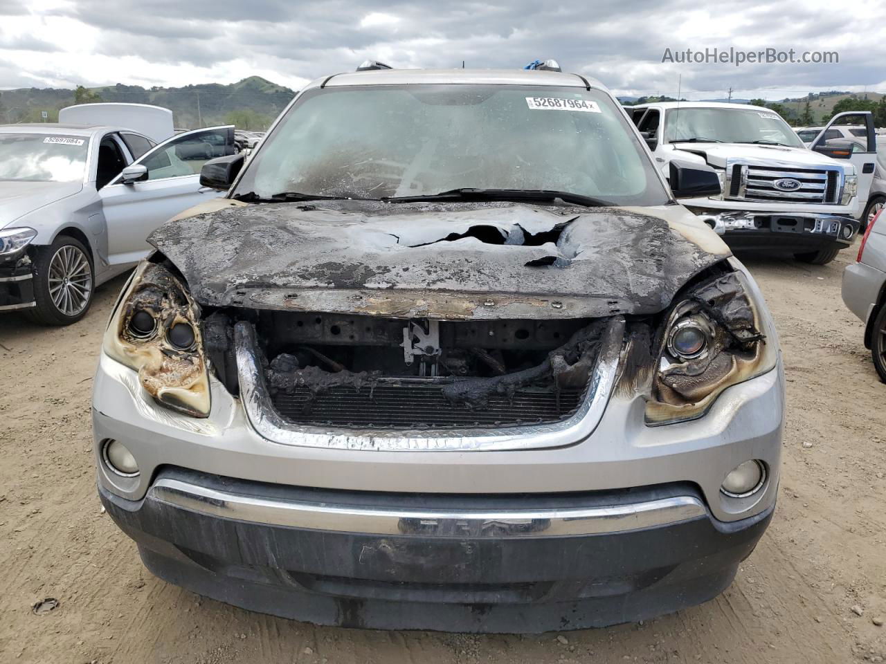 2007 Gmc Acadia Sle Silver vin: 1GKER13787J125492