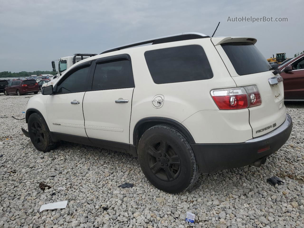 2007 Gmc Acadia Sle White vin: 1GKER13787J152126