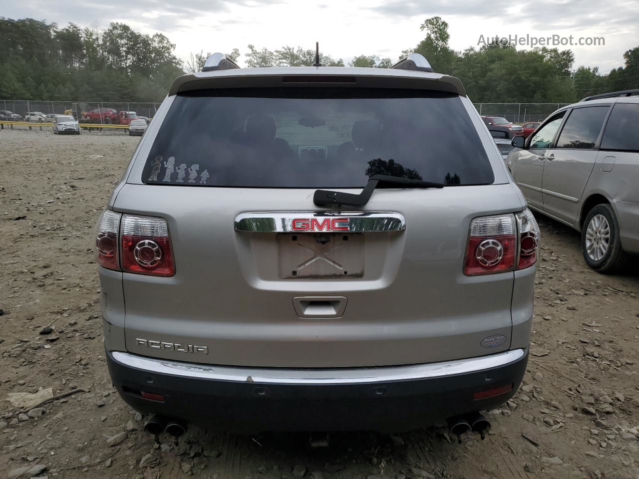 2007 Gmc Acadia Sle Silver vin: 1GKER13797J122262