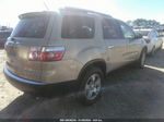 2007 Gmc Acadia Sle-1 Gold vin: 1GKER137X7J132542