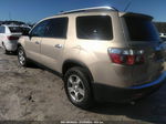 2007 Gmc Acadia Sle-1 Gold vin: 1GKER137X7J132542