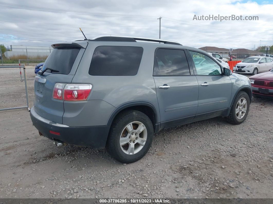 2007 Gmc Acadia Sle Gray vin: 1GKER137X7J142536