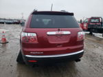 2007 Gmc Acadia Sle Burgundy vin: 1GKER137X7J174483