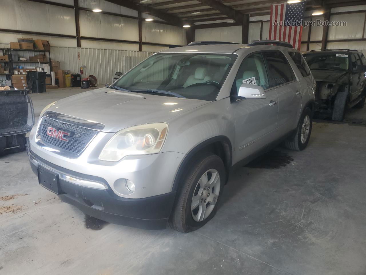 2007 Gmc Acadia Slt-1 Серебряный vin: 1GKER23707J173316